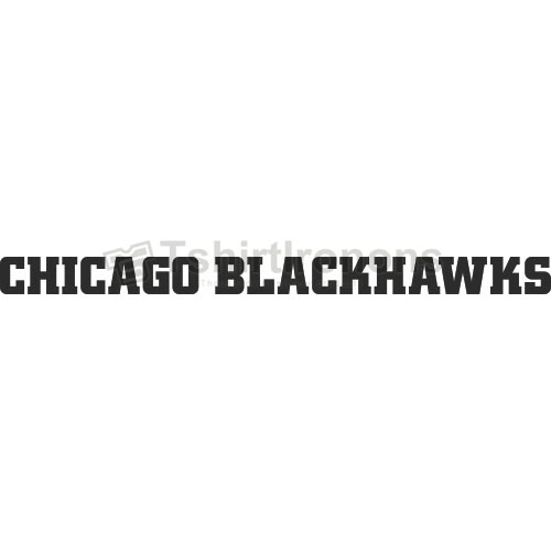 Chicago Blackhawks T-shirts Iron On Transfers N114